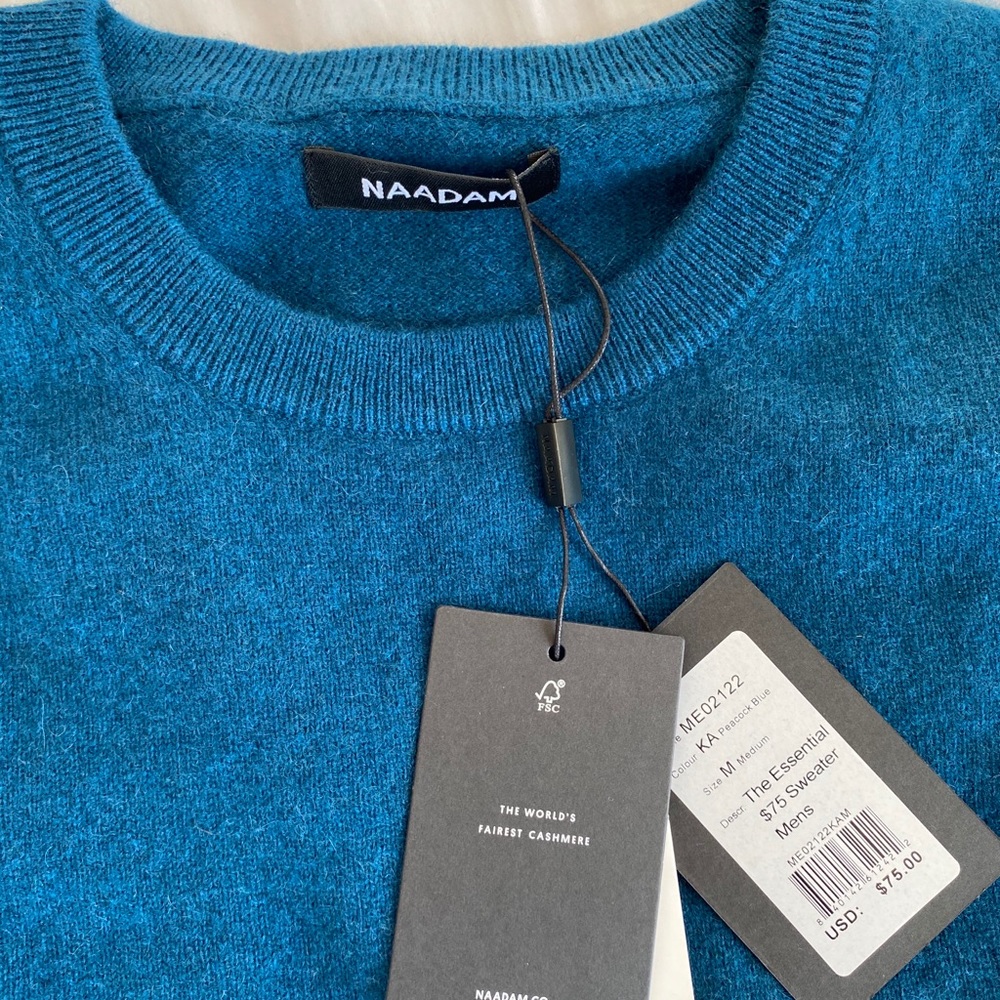 Blue Cashmere sweater